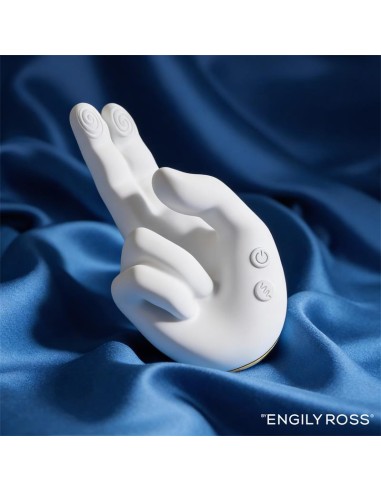 Flirty Hand Estimulador Finger con Efecto Calor