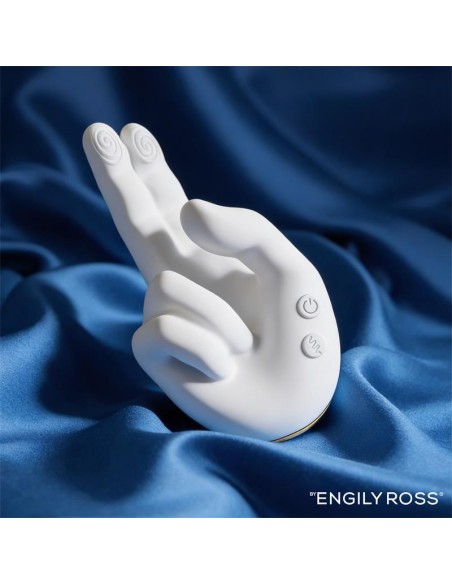 Flirty Hand Estimulador Finger con Efecto Calor