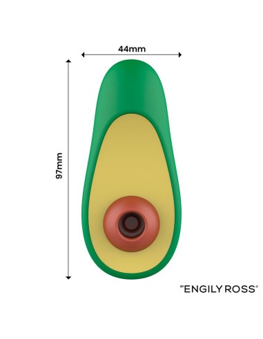Avocado Estimulador de Clitoris con Succion