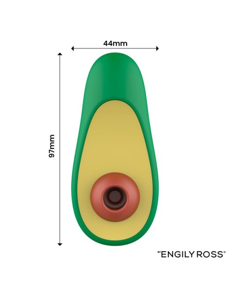 Avocado Estimulador de Clitoris con Succion