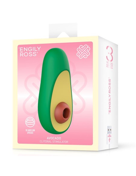 Avocado Estimulador de Clitoris con Succion