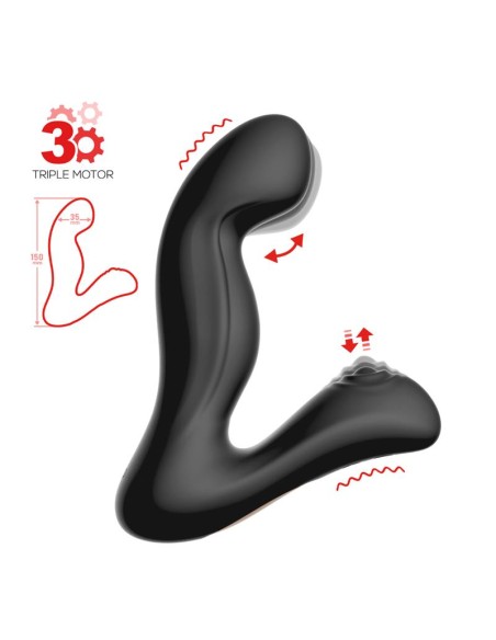 Convo Prostate Stimulator with Tapping and Finger Wiggle Function Convo Prostate Stimulator with Tapping and Finger Wiggle Function
