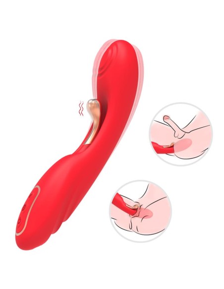Vibrador con Tickler Punto G
