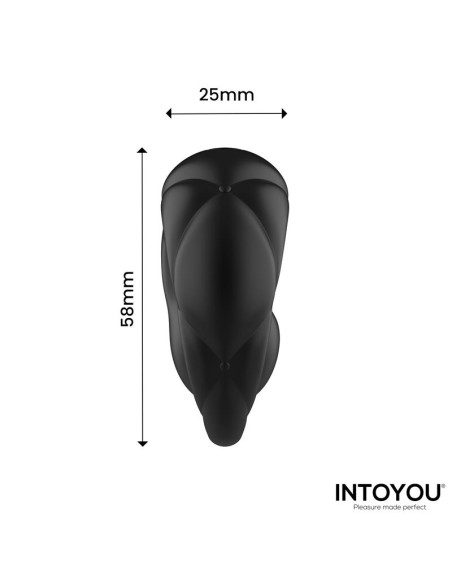 Torus Anillo Vibrador con Bola Clitoriana con Control Remoto USB