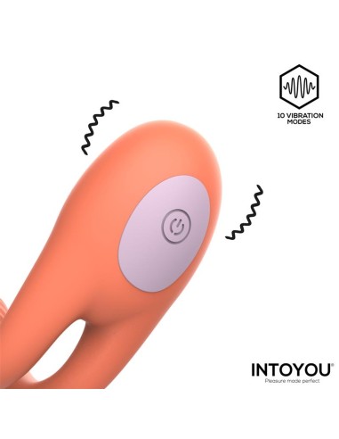 Lovit Vibrador de Pareja Flexible con Control Remote