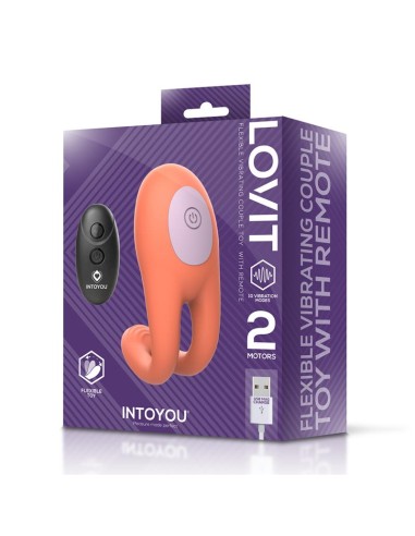 Lovit Vibrador de Pareja Flexible con Control Remote
