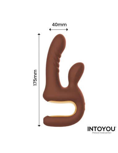 Mocca Vibrador con Thrusting y Mango Ergonomico USB