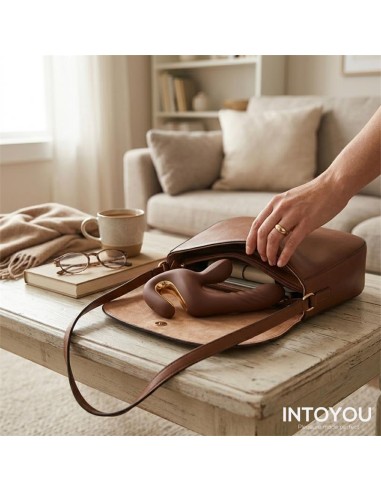 Mocca Vibrador con Thrusting y Mango Ergonomico USB