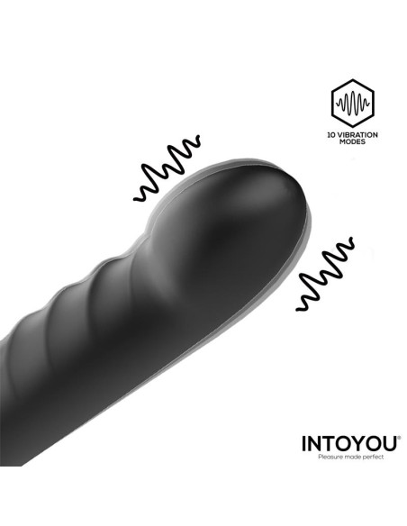 Magnor Dildo con Anillo Doble y Estimulador de Testiculos