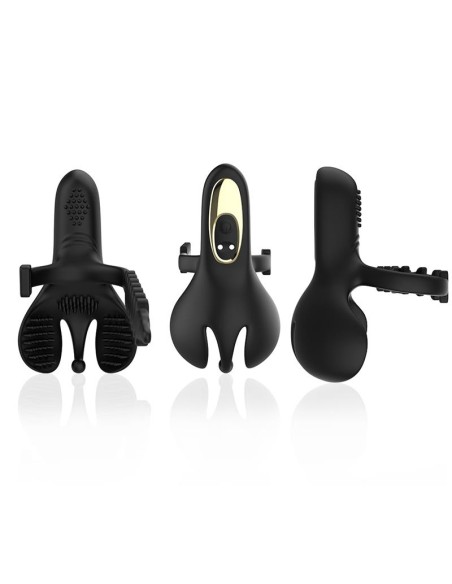 Anillo Vibrador para Pene y Testiculos Ajustable