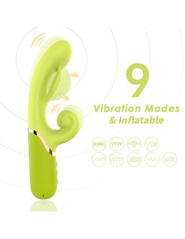 Vibrador con Funcion de Inflado