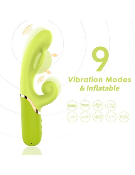 Vibrador con Funcion de Inflado