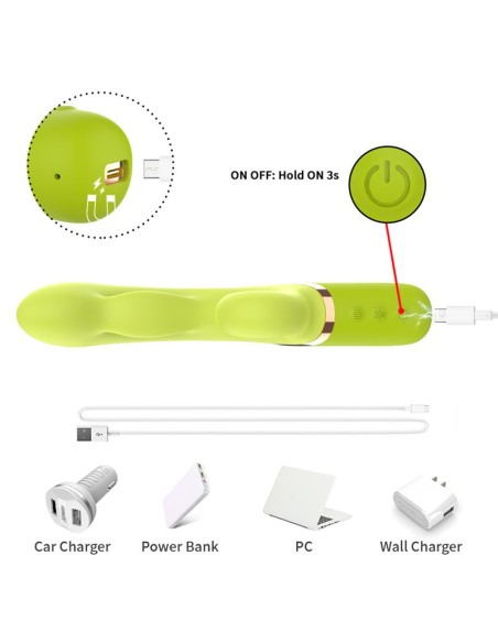 Vibrador con Funcion de Inflado