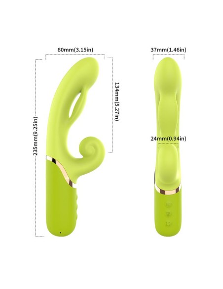 Vibrador con Funcion de Inflado