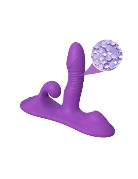 Estimulador Triple con Thrusting y Vibracion