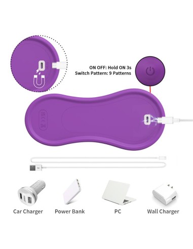 Estimulador Triple con Thrusting y Vibracion