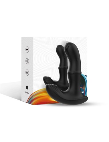 Masajeador Prostatico Vibracion Thrusting y Estimulador de Clitoris