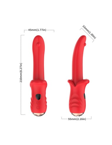 Vibrador Punto G con Pantalla Digital