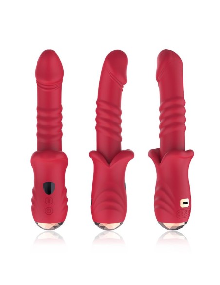 Vibrador con Thrusting Punto G y Pantalla Digital