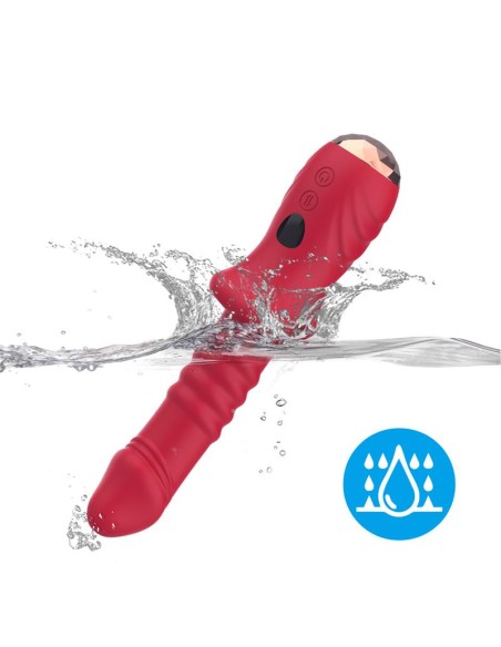 Vibrador con Thrusting Punto G y Pantalla Digital