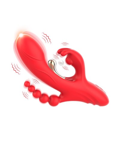 Vibrador Tickler con Cadena Anal