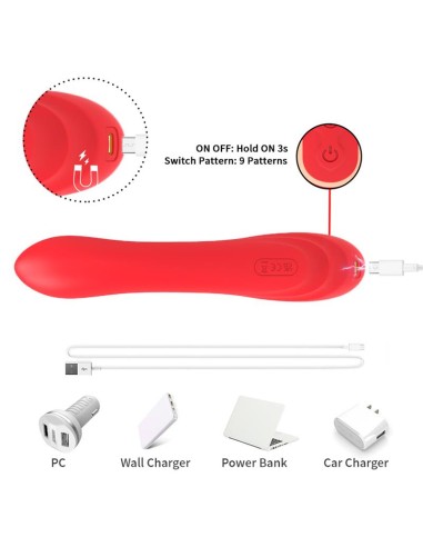 Vibrador Tickler con Rabbit