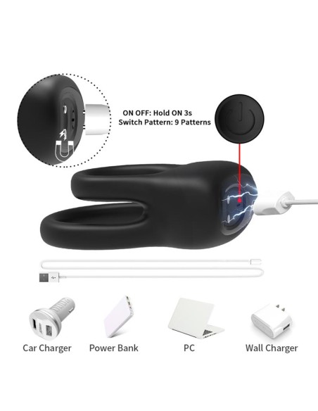 Anillo para el Pene con Vibracion