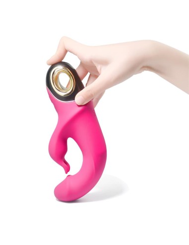 Vibrador con Rotacion 360º Rosa