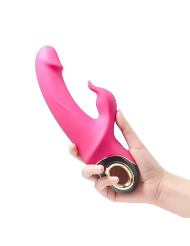 Vibrador con Rotacion 360º Rosa
