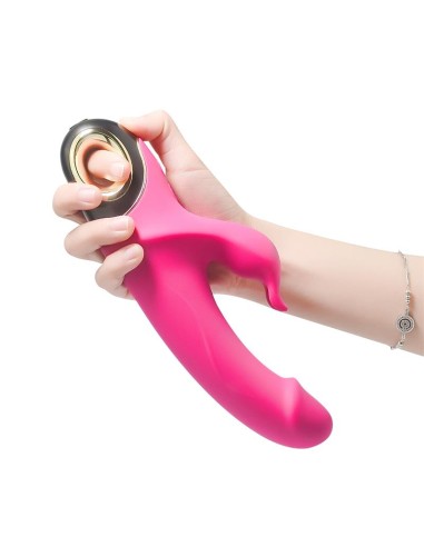 Vibrador con Rotacion 360º Rosa