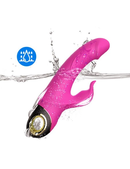 Vibrador con Rotacion 360º Rosa