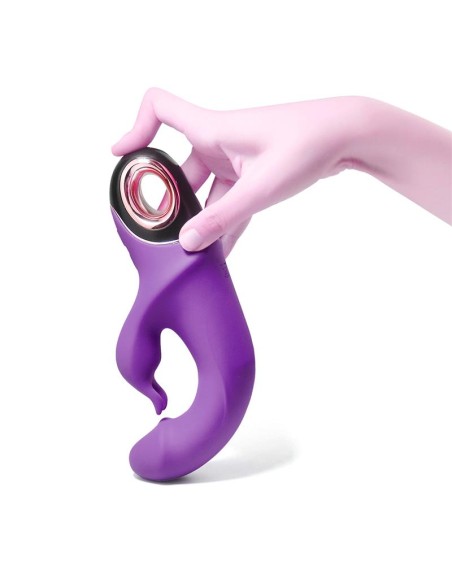 Vibrador con Rotacion 360º Purpura