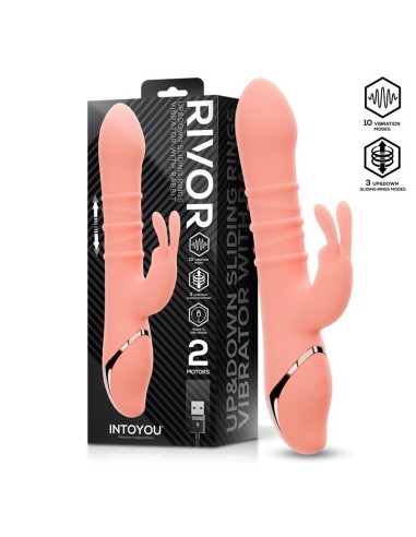 Rivor Vibrador con Anillos Deslizantes