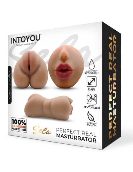 Sela Vagina y Boca Super Realista 635 gr