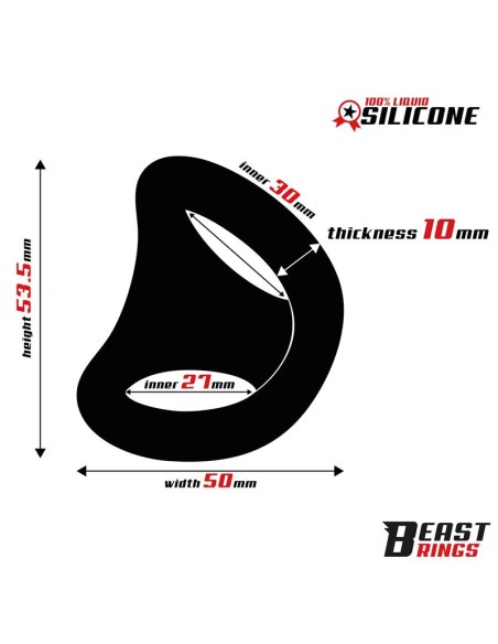 Anillo Doble Silicona Liquida 27 30 mm