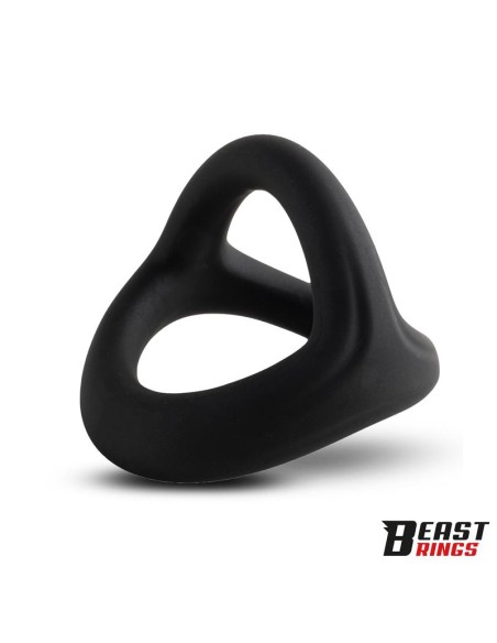 Anillo Triple Silicona Solida 44 38 35mm Talla M