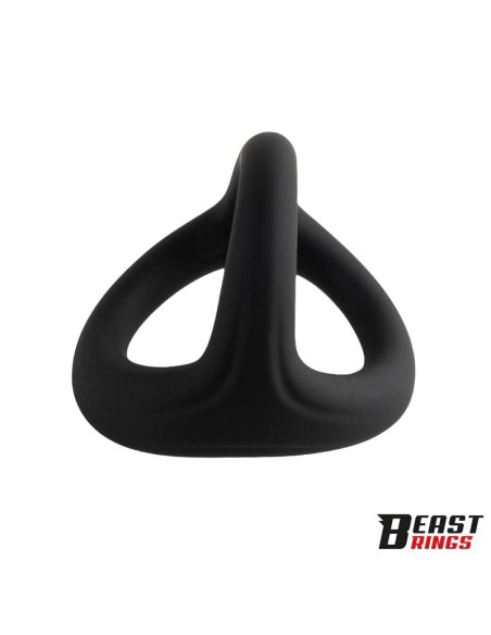 Anillo Triple Silicona Solida 44 38 35mm Talla M