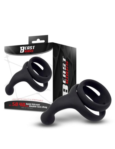 Anillo Doble Silicona Solida 50 40 mm