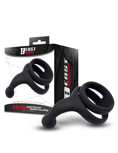 Anillo Doble Silicona Solida 50 40 mm
