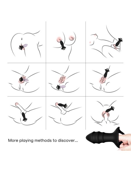 Plug Anal con Vibracion