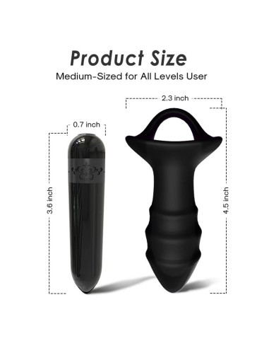 Plug Anal con Vibracion