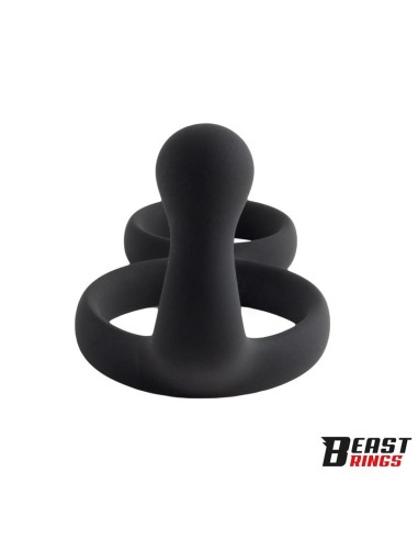 Anillo Doble Silicona Solida 50 40 mm