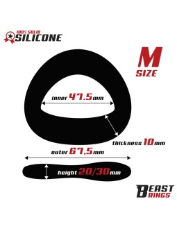 Anillo Silicona Solida 475 mm Talla M 2