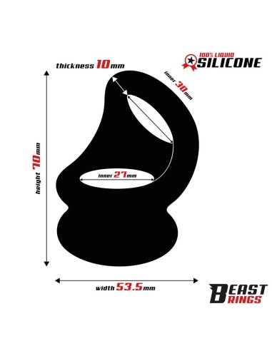 Anillo Doble Silicona Liquida 27 30 mm