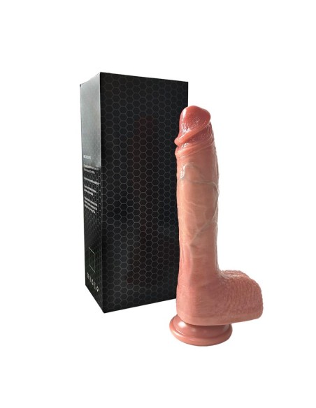 Dildo con Vibracion Thrusting y Calor