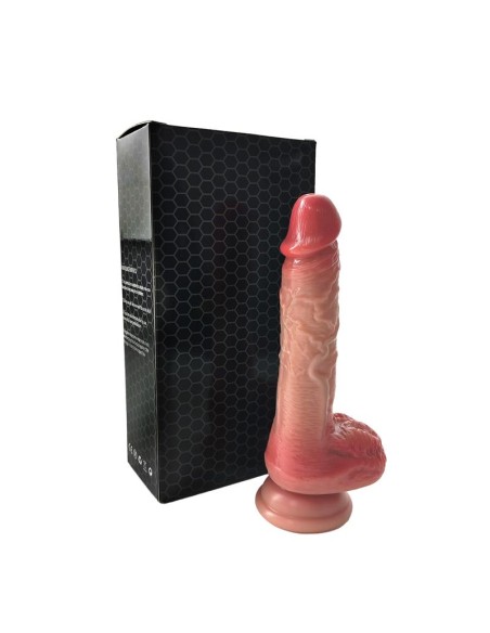 Dildo Realista con Vibracion Thrusting y Calor
