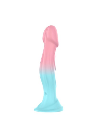 Dildo Bicolor con Vibracion