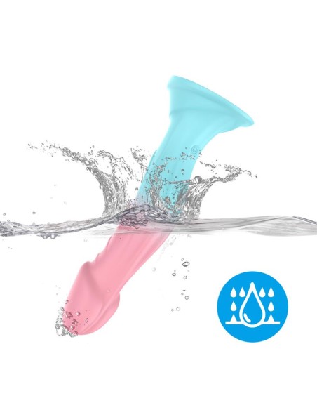 Dildo Bicolor con Vibracion