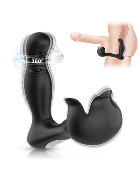 Masajeador Prostatico Rotacion 360º Estimulacion Testiculos
