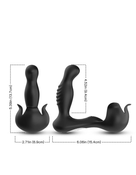 Masajeador Prostatico Rotacion 360º Estimulacion Testiculos